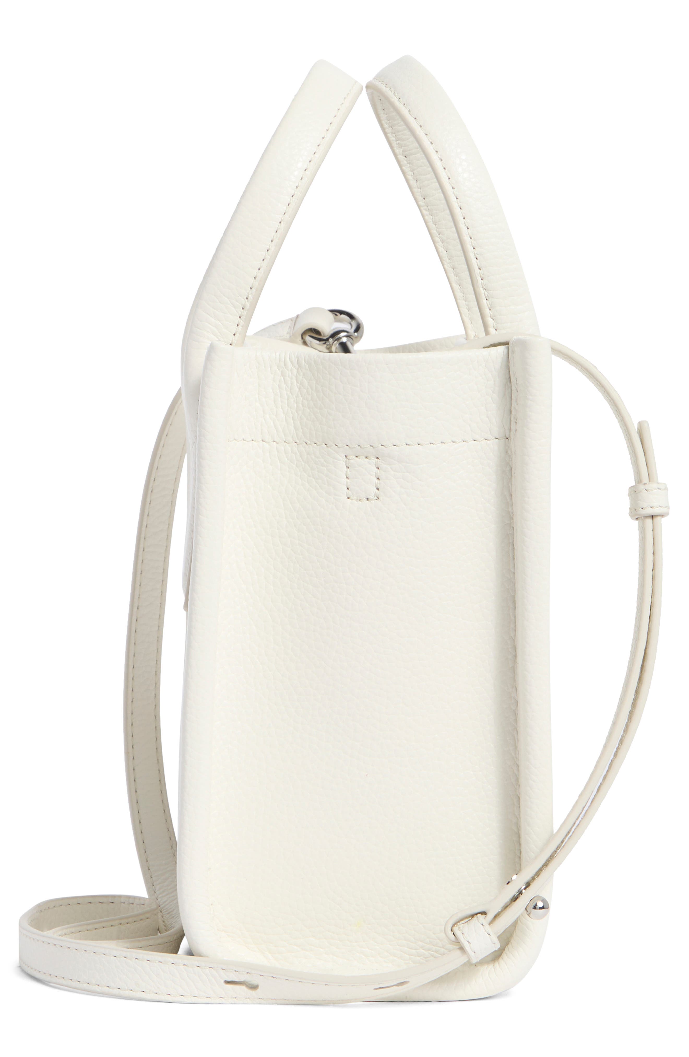 Marc Jacobs Small Leather Standard Supply Tote, Alternate, color, Cotton