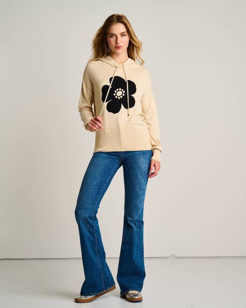 Lisa Todd Poppy Knit Hoodie In Neutral