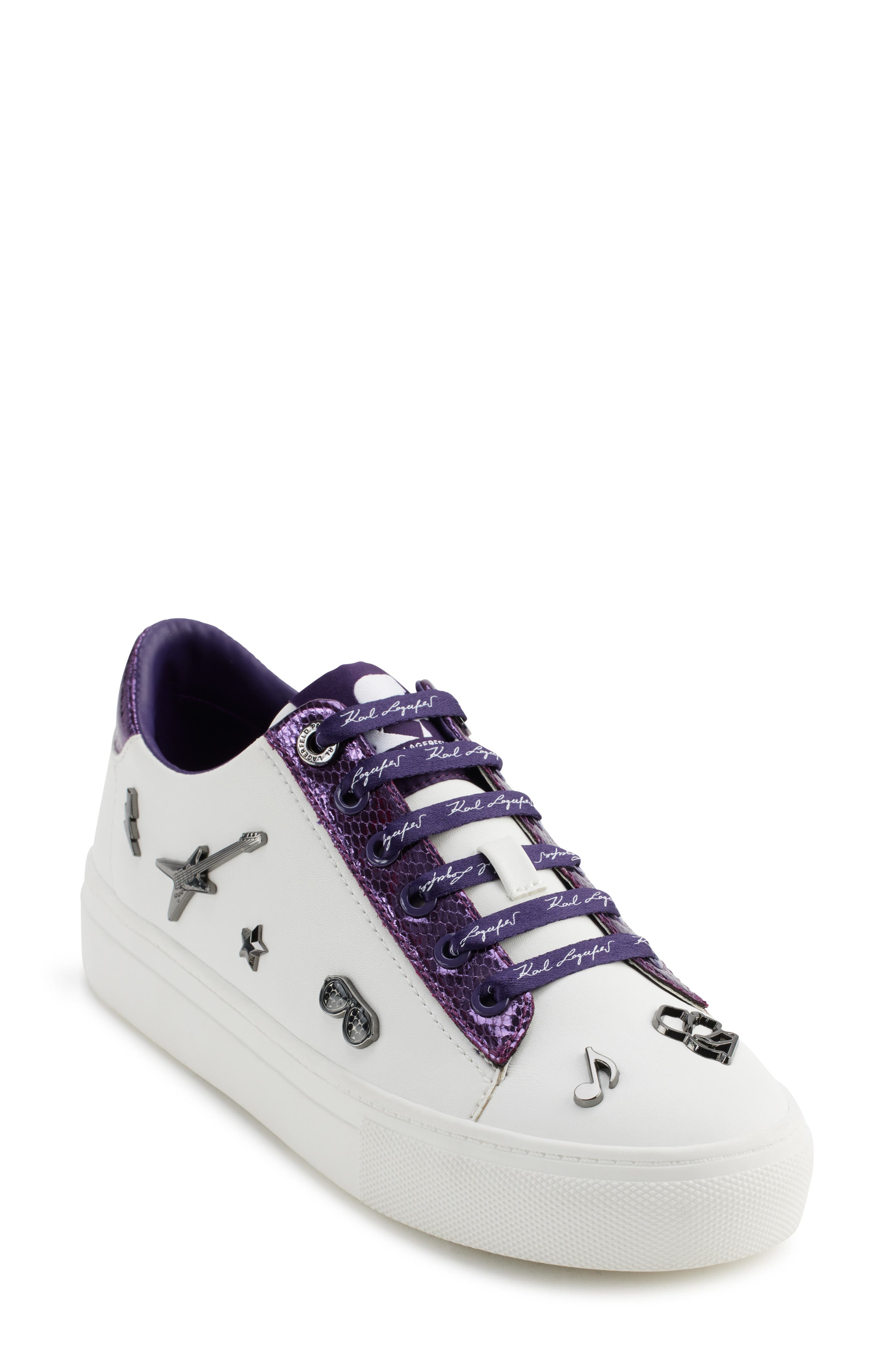 KARL LAGERFELD PARIS Cate Rocker Platform Sneaker, Main, color, 