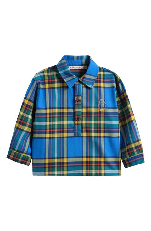 Plaid Cotton Shirt