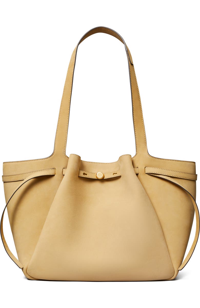 Tory Burch Romy Nubuck Leather Tote, Main, color,