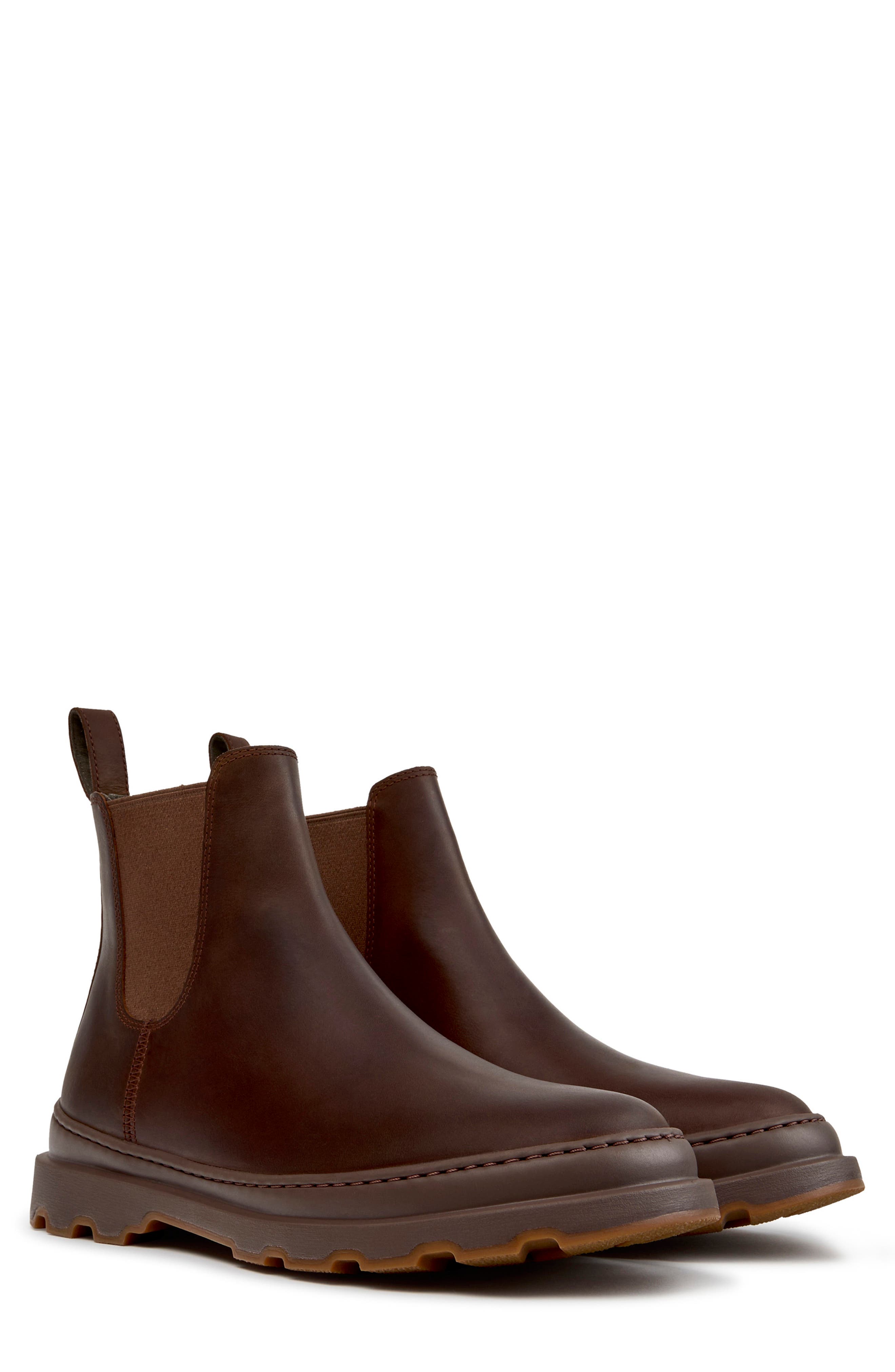 Brutus Chelsea Boot, Main, color, MEDIUM BROWN