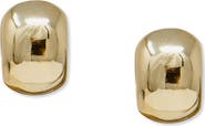 Anzie Classique Wide Hoop Earrings