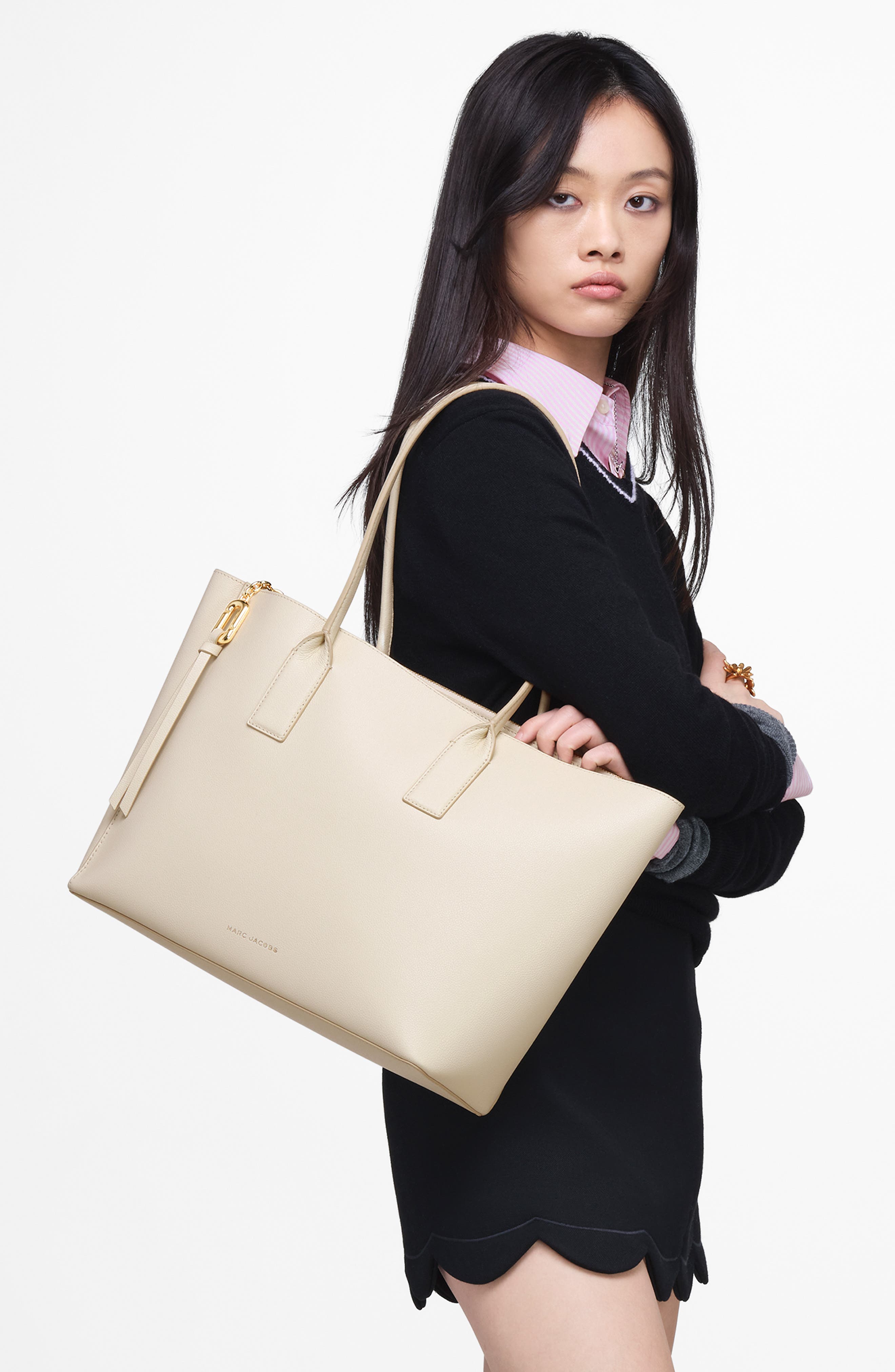 The Work Tote, Alternate, color, CLOUD WHITE