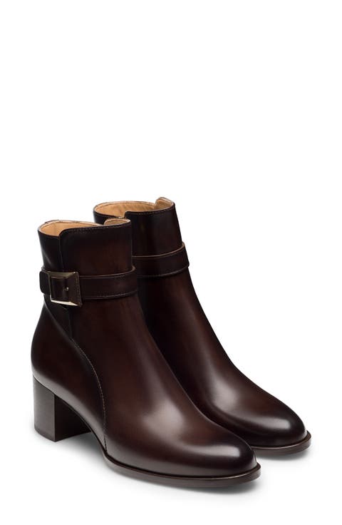 Nadia II Leather Bootie