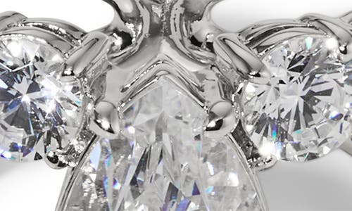 Nadri Everleigh Cubic Zirconia Open Ring In Silver