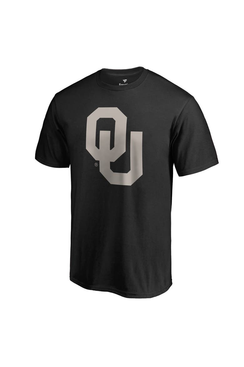 Men's Fanatics Branded Black Oklahoma Sooners Cloak T-Shirt, Alternate, color, Black