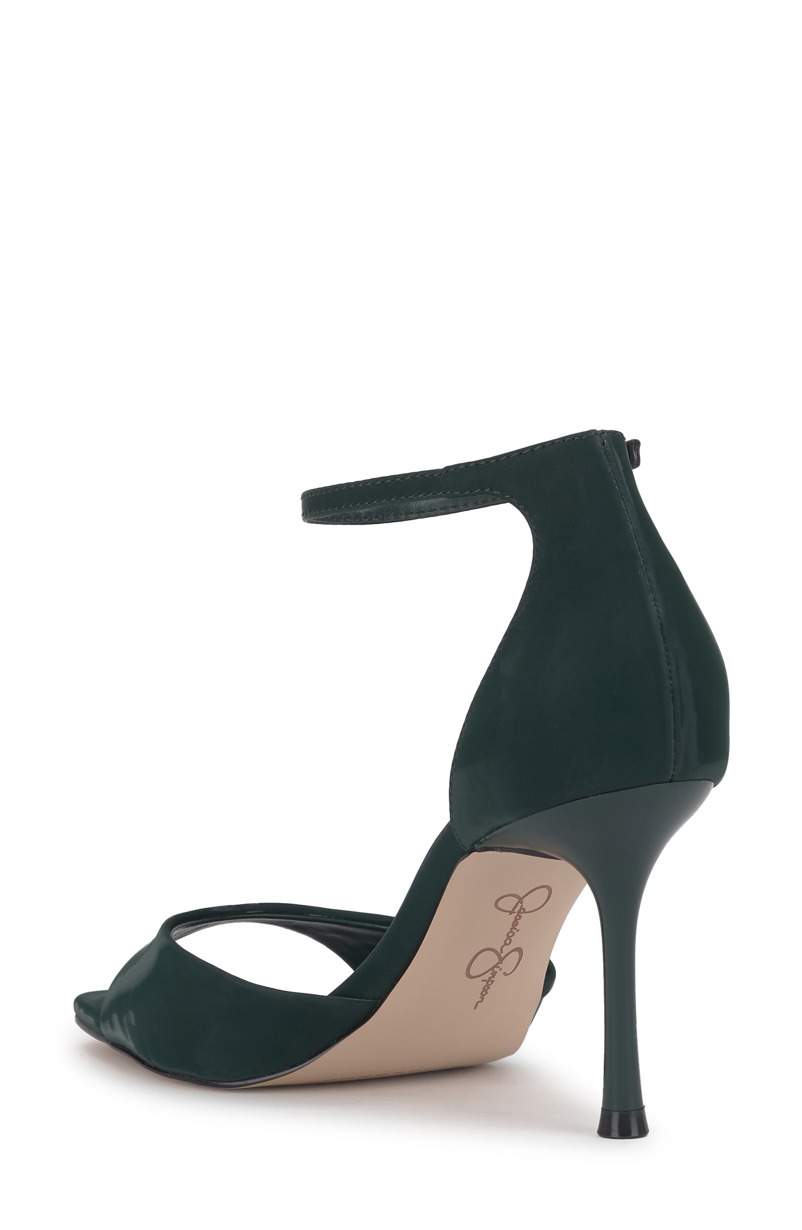 Rovena Ankle Strap Sandal, Alternate, color, GREEN