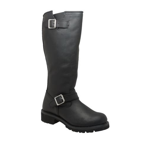 16" Engineer Biker Boots