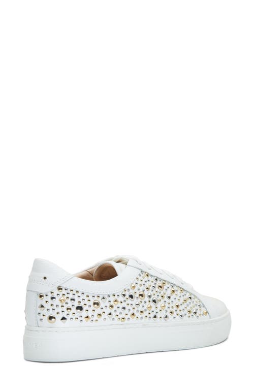 Frankie4 Mim V Stud Sneaker In White