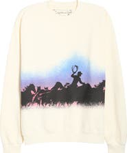 ONE OF THESE DAYS Driftin' Back Cotton Graphic Sweatshirt