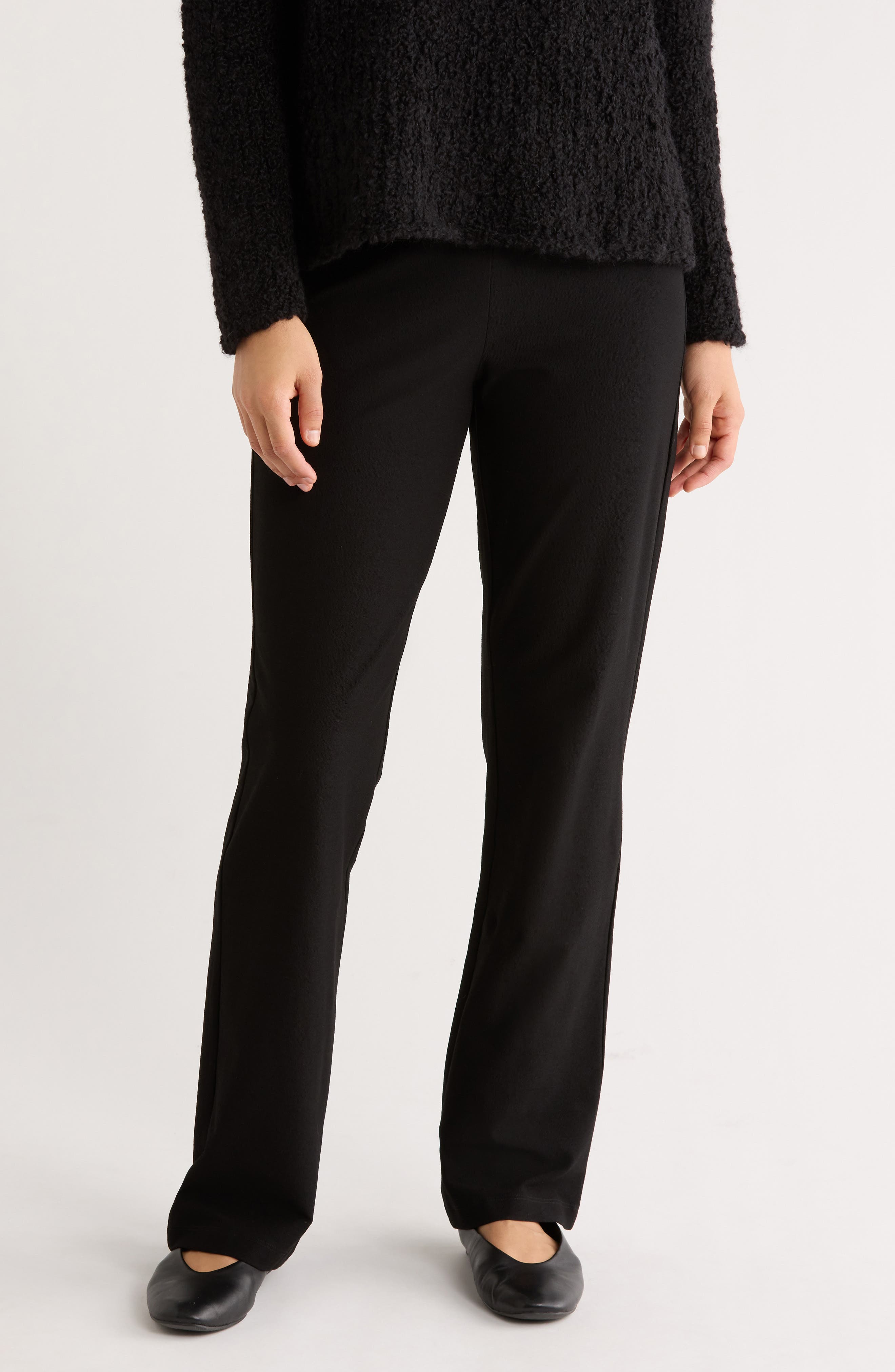 Eileen Fisher Slim Fit Bootcut Pants