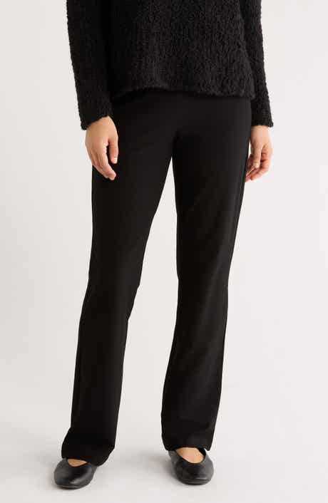 Eileen Fisher Slim Fit Bootcut Pants