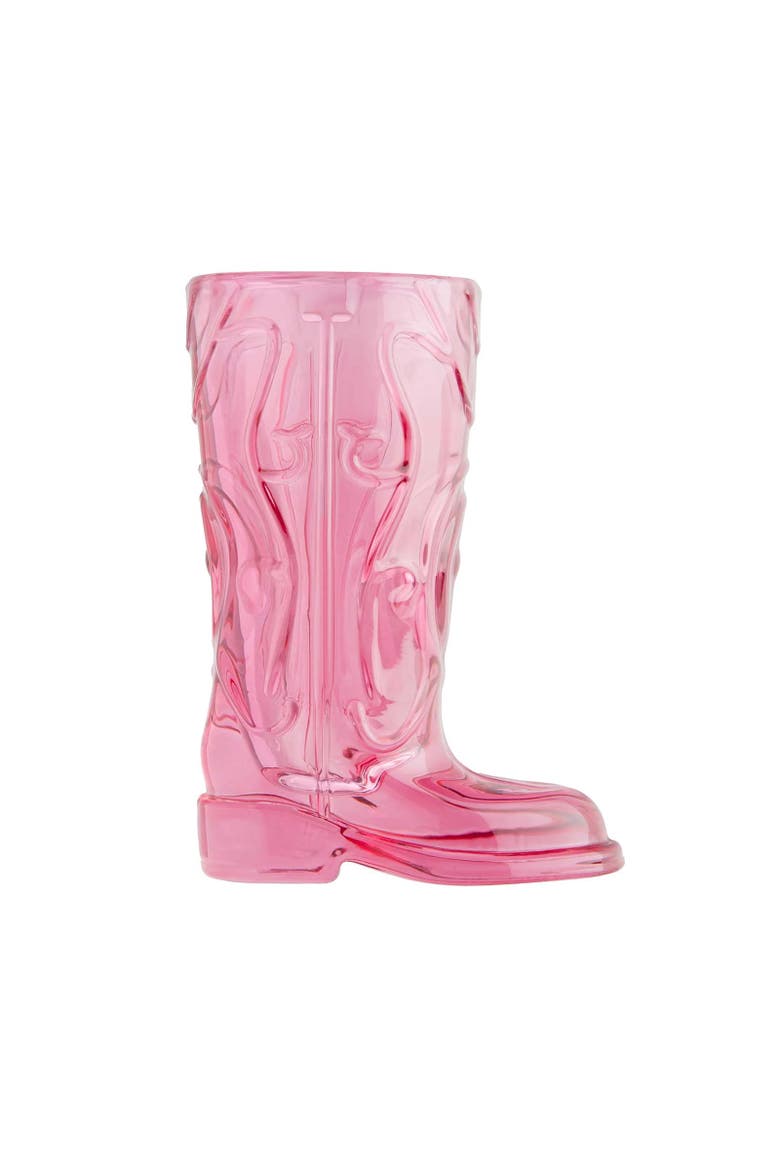Wild West Cowboy Boot Shotglass Set, Alternate, color, Pink
