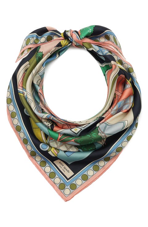 townhouse silk square scarf
