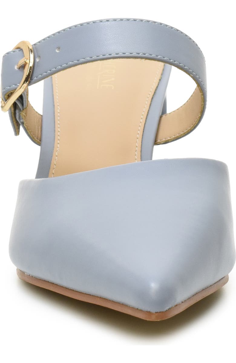 Catherine Catherine Malandrino Belky Buckle Mule Pump, Alternate, color, Dusty Blue
