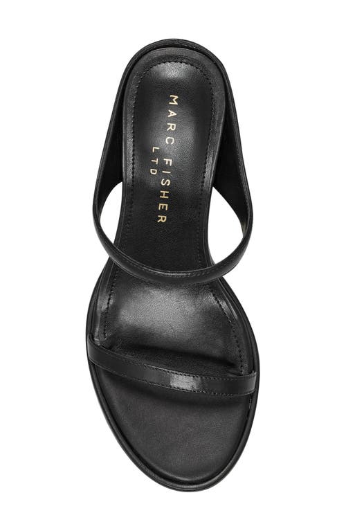 Marc Fisher Ltd Ayelet Strappy Sandal In Blk01