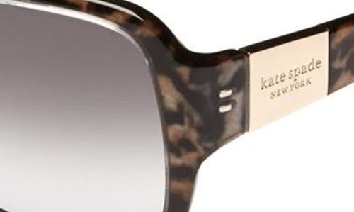 Kate Spade New York Lulu 55mm Rectangular Sunglasses