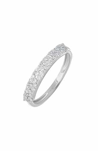 Bony Levy Mika 18K White Gold Diamond Stackable Ring