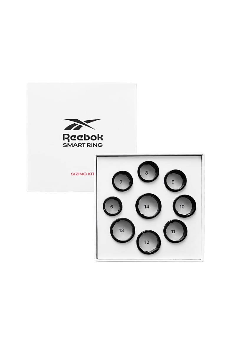 Fitness Ring Sizing Kit  Ring Sizer, Sizes 6 TO 14, 9 Piece Set, Main, color, Black