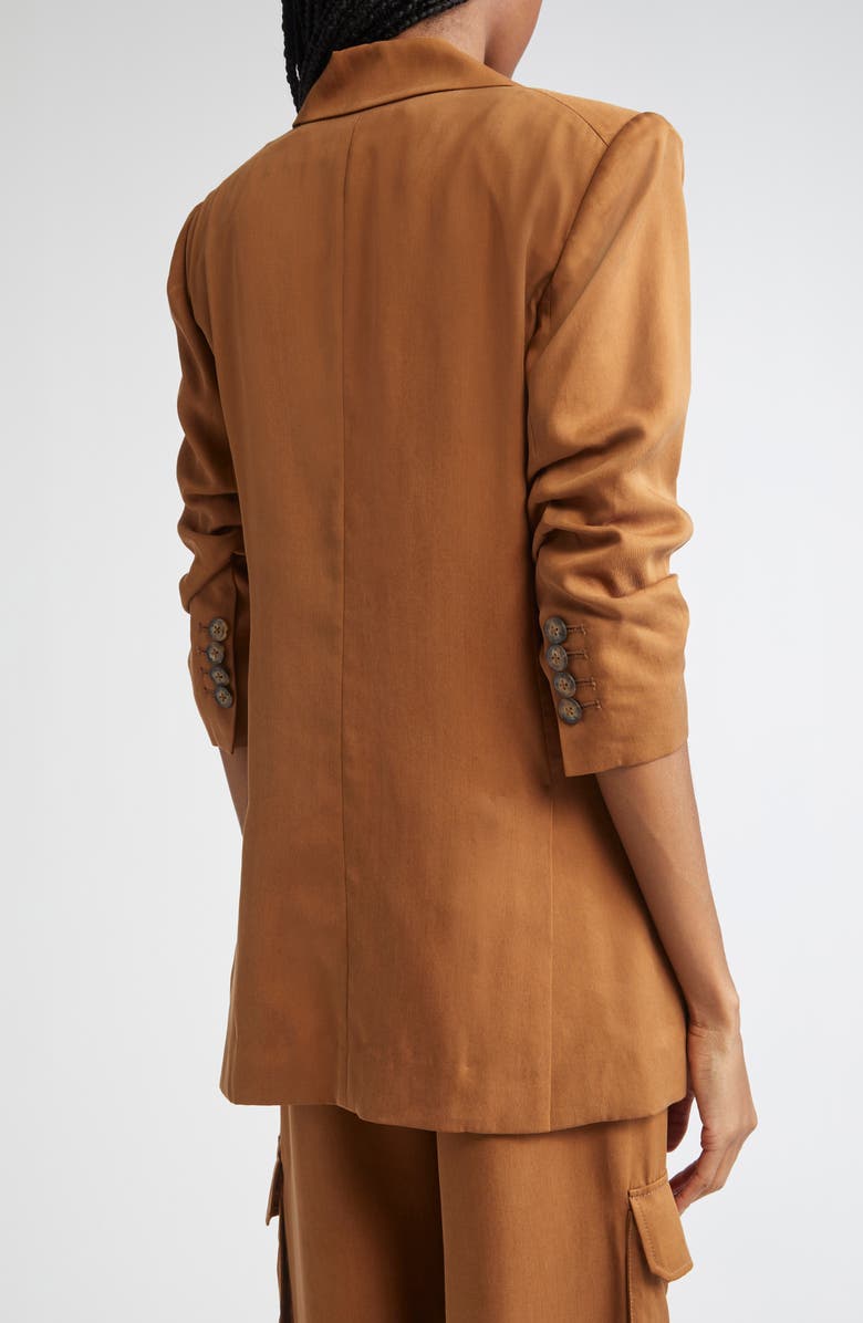 Veronica Beard Rupert Double Breasted Jacket, Alternate, color, Whisky