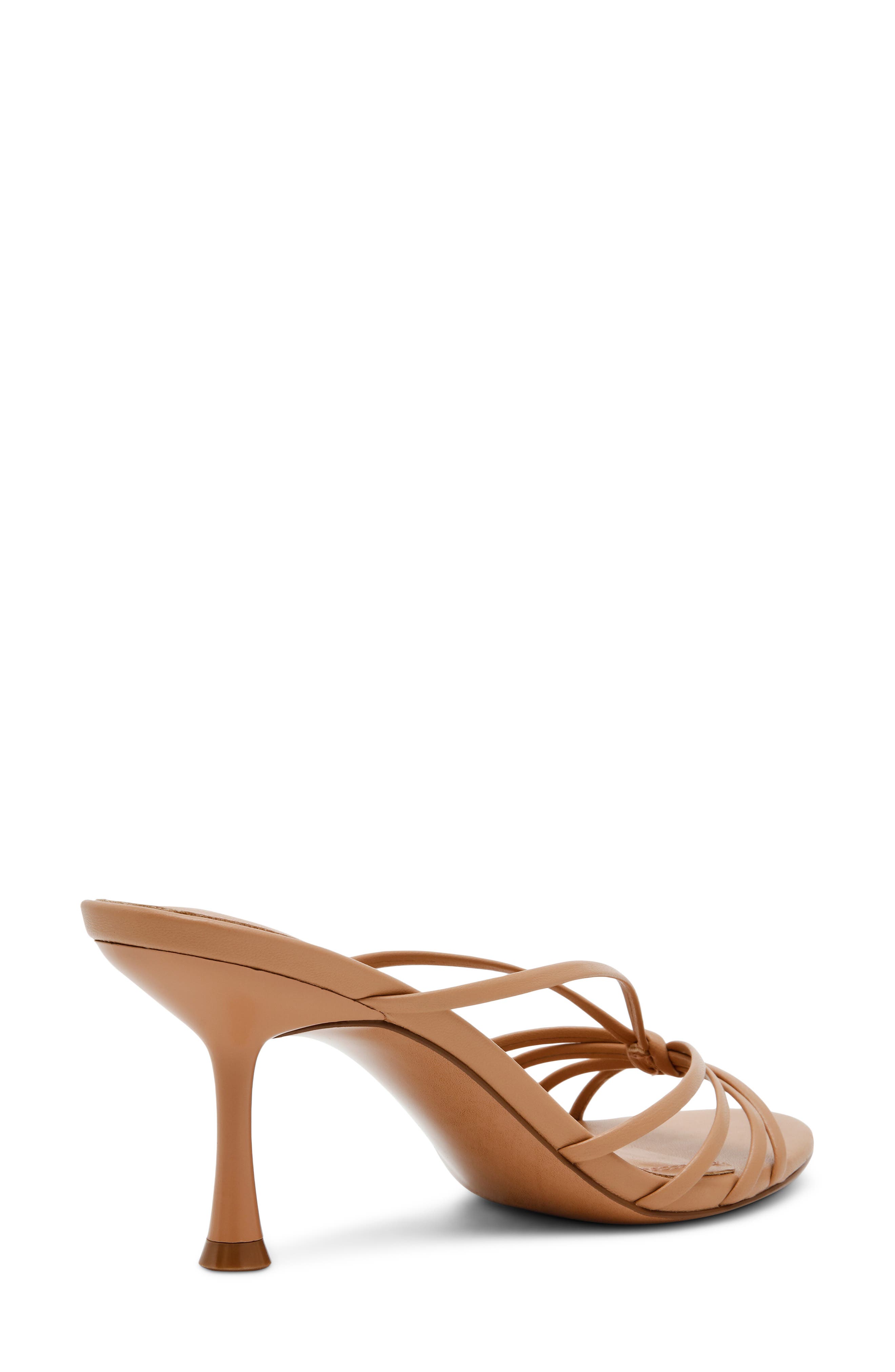 Edna Slide Sandal, Alternate, color, TAN LEATHER