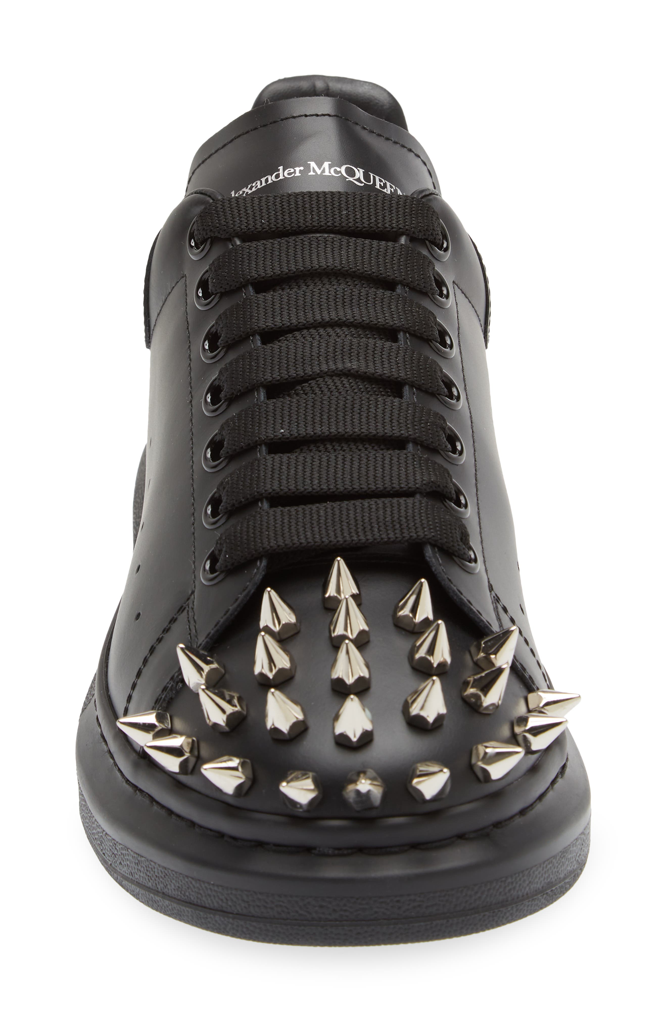 McQueen Oversized Punk Stud Sneaker, Alternate, color, 