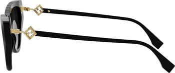 FENDI キャットアイサングラス FENDI EYEWEAR FF Diamonds cat-eye acetate sunglasses | NET-A