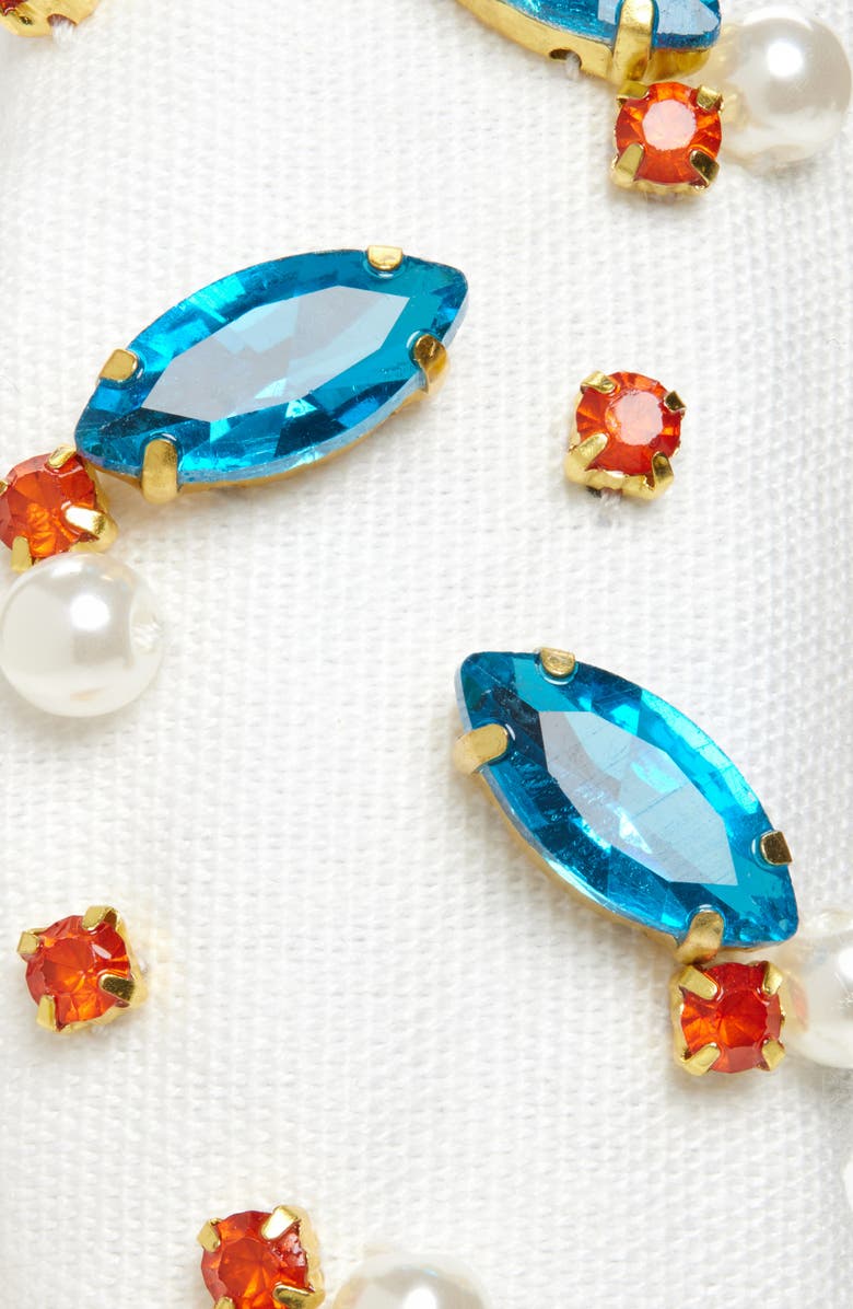 Lele Sadoughi Slim Knotted Crystal Embellished Headband, Alternate, color, 