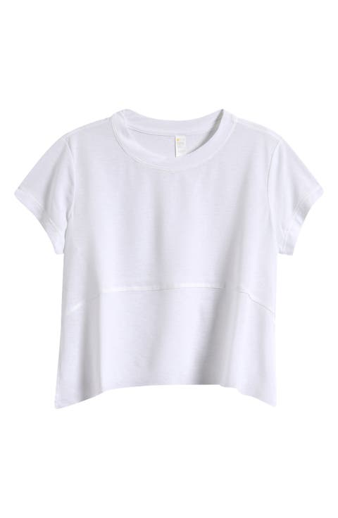 Kids' Breezy Split Handkerchief Hem Top (Little Kid & Big Kid)