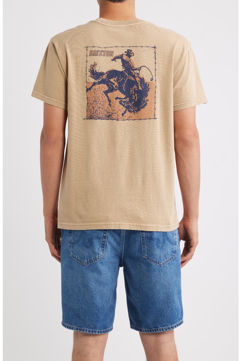 Madden Short-Sleeved T-Shirt, Alternate, color, TIMELESS TAUPE WORN WASH