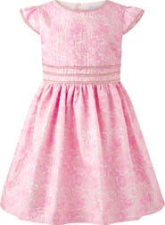 Rachel Riley Floral Damask Dress