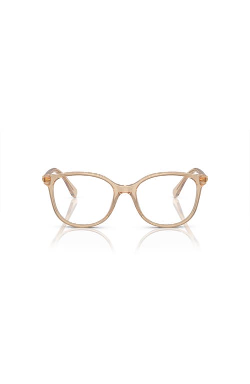 Swarovski 51mm Square Optical Glasses In Neutral