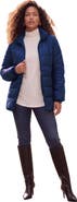 Roaman's Plus Size Lightweight Quilted Jacket