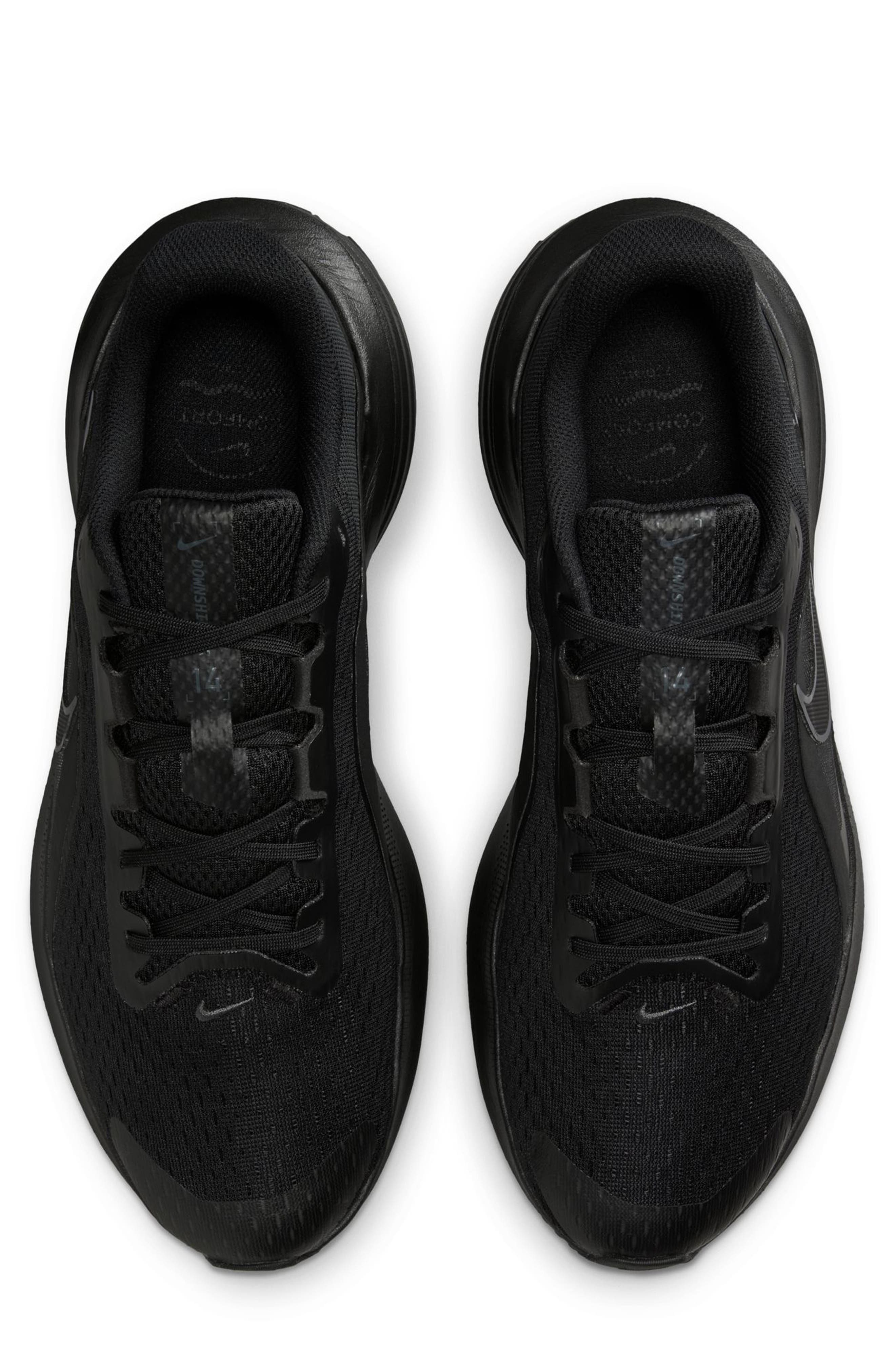 Nike Downshifter 14 Running Shoe, Alternate, color, Black/ Anthracite