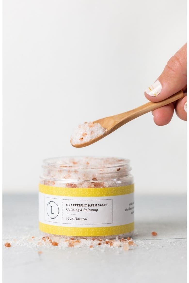 CBD Grapefruit Natural Bath Salt Soak, Alternate, color, None