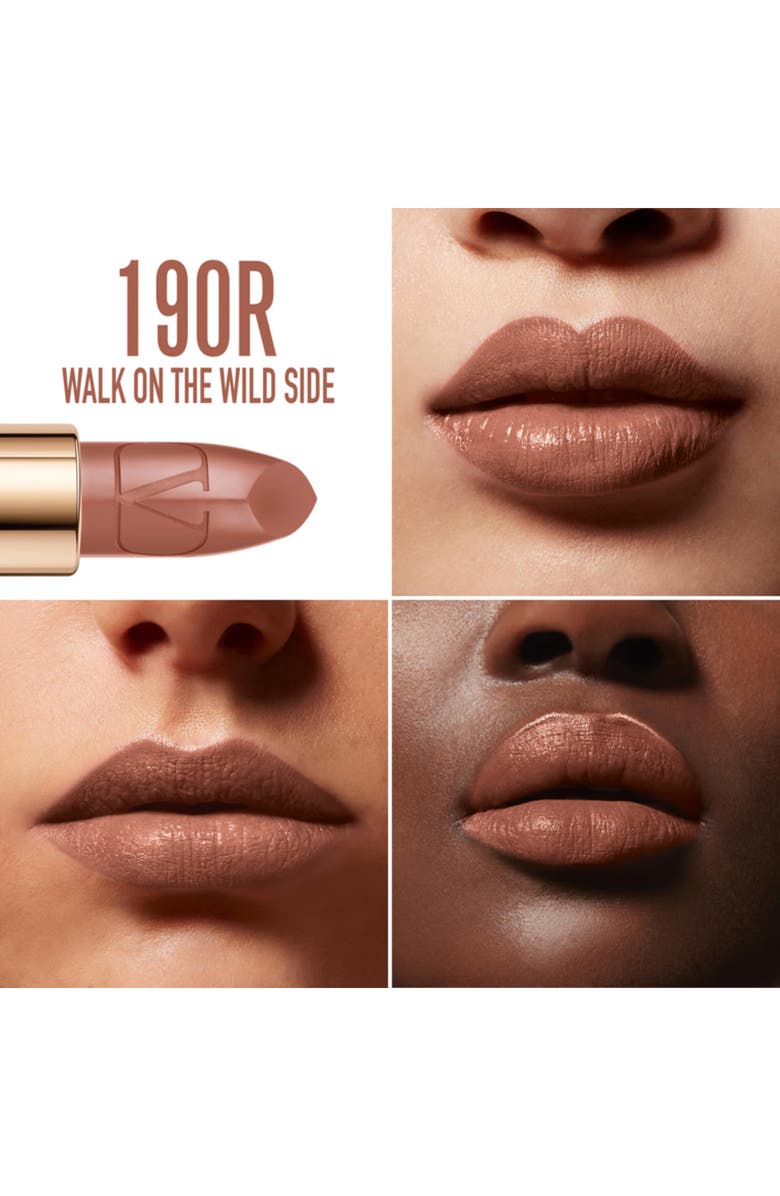 Valentino Satin Refillable Lipstick, Alternate, color, Brown