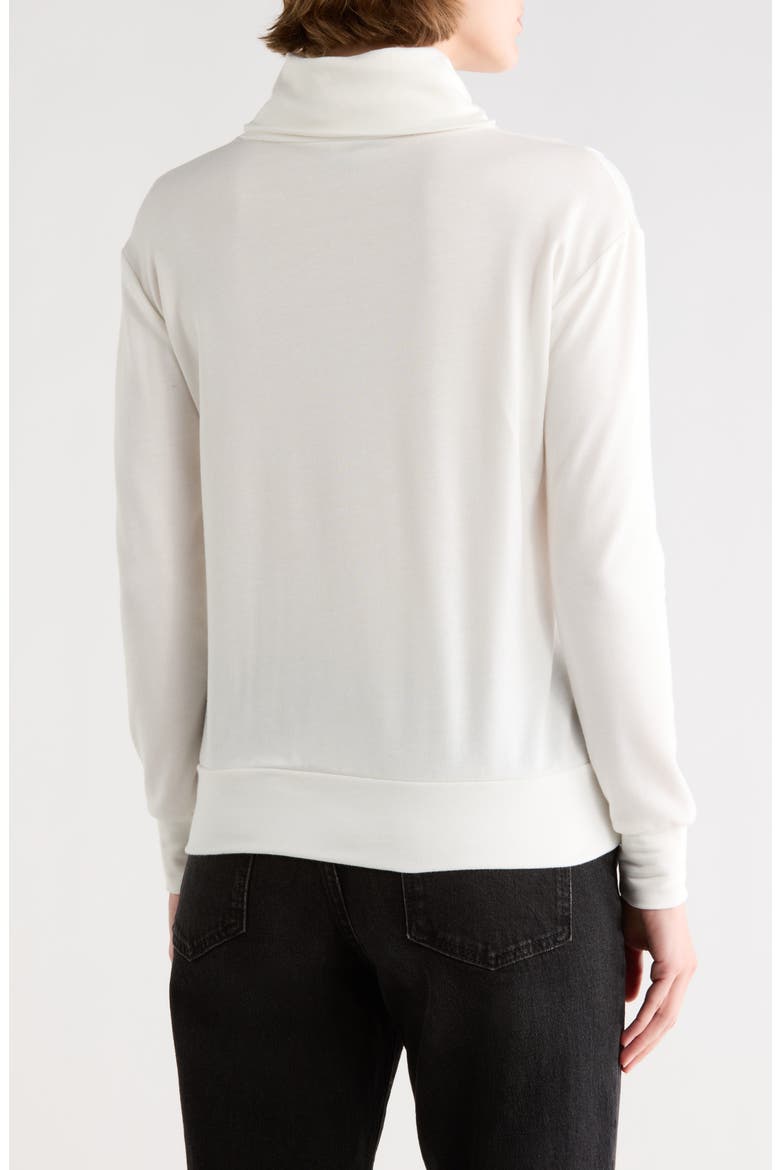 Turtleneck Sweater, Alternate, color, WHITE