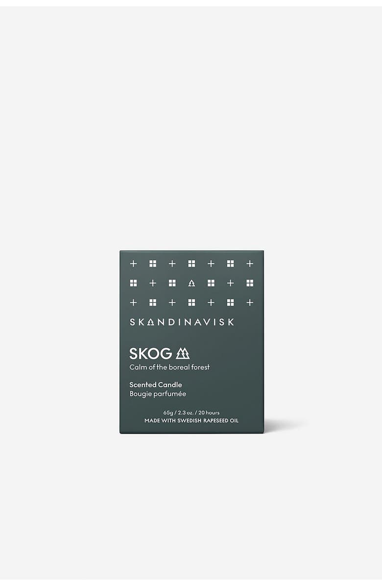 SKANDINAVISK SKOG Scented Candle 65g, Alternate, color, Green