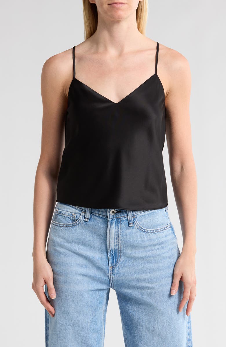 rag & bone Samantha Camisole, Main, color, Black
