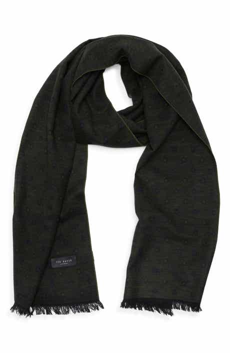 Ted Baker London Dot Brushed Silk Reversible Scarf