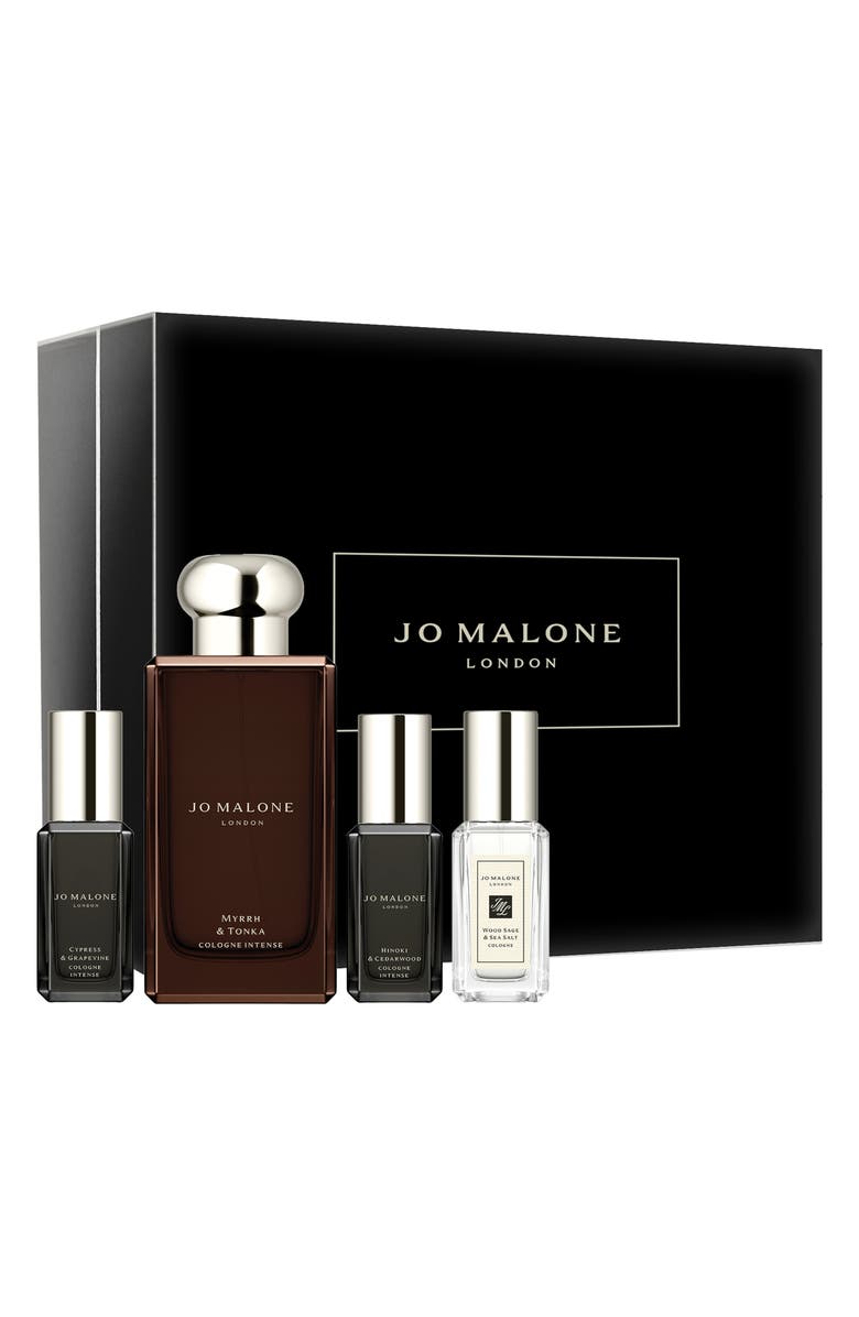 Jo Malone London<sup>™</sup> Myrrh & Tonka Cologne Intense 4-Piece Discovery Set (Limited Edition) $318 Value, Main, color,