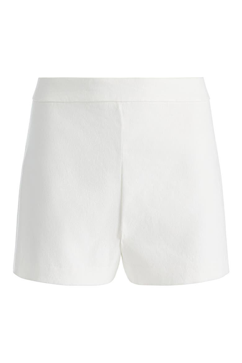 Hera Linen Blend Shorts, Alternate, color, OFF WHITE