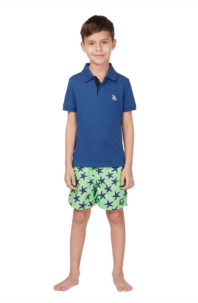 Tom & Teddy Kids' Piqué Polo, Alternate, color, 