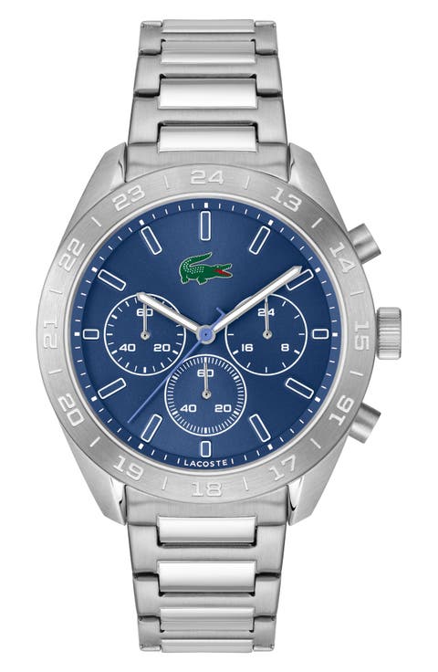 Boston Chronograph Bracelet Watch, 42mm