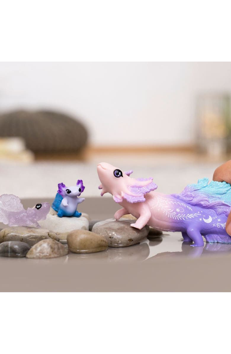 Schleich Bayala Axolotl Discovery Set, 3 Figures, Collectible Toy, Kids 5+, Alternate, color, 
