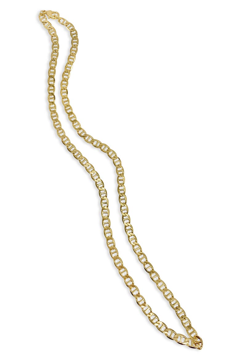 Men's Water Resistant Mariner Chain Necklace, Alternate, color, YELLOW