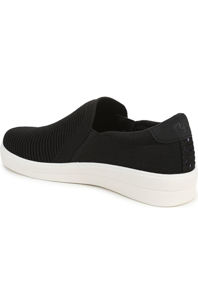 Rykä Viv Ease Knit Slip-On Sneaker, Alternate, color, Black