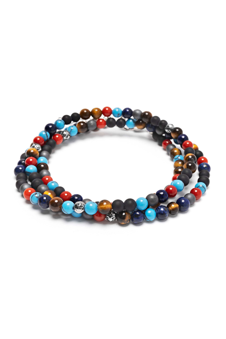 Mykonos Wrap Around Bracelet, Alternate, color, Blue Lapis
