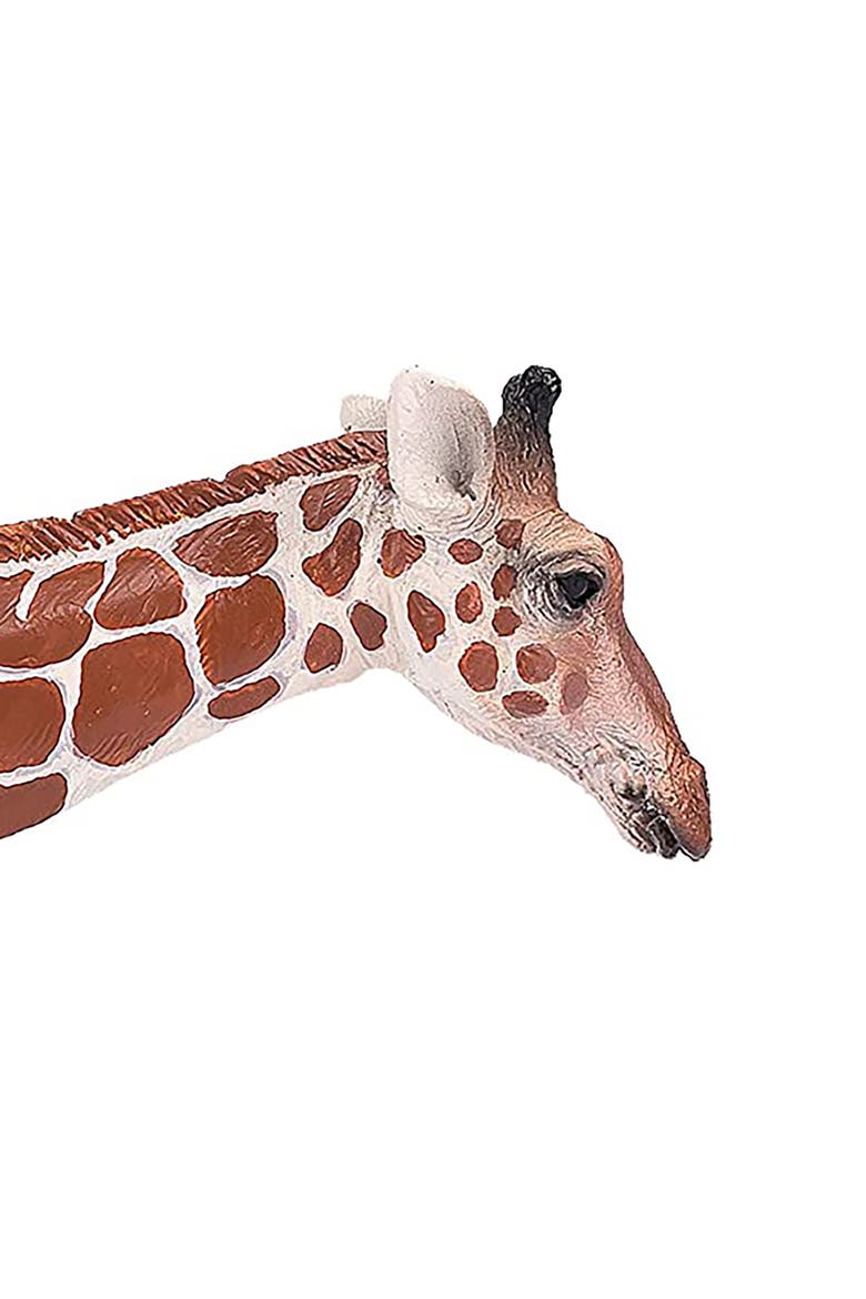 Mojo Giraffe Female International Wildlife Hand Painted Toy Figurine, Alternate, color, Multicolored